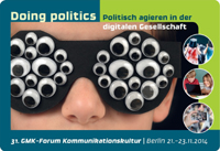 Titelbild Flyer Forum Kommunikationskultur 2014