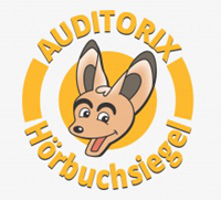Logo AUDITORIX-Hörbuchsiegel