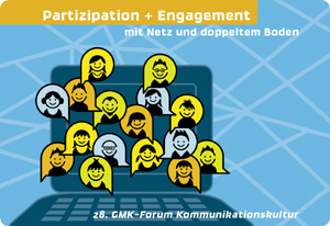 Flyervorderseite Forum Kommunikationskultur 2011