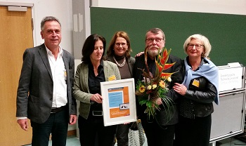 v.l.n.r.: Jürgen Lauffer, Sabine Eder, Prof. Dr. Dorothee M. Meister, Dieter Wiedemann, Dr. Ida Pöttinger