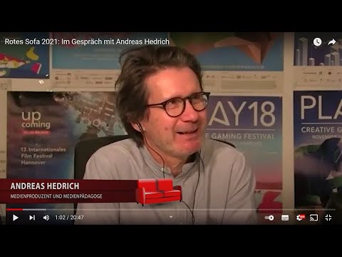 Rotes Sofa 2021: Im Gespräch mit Andreas Hedrich