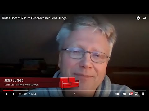 Rotes Sofa 2021: Im Gespräch mit Jens Junge