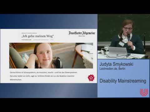 Disability Mainstreaming | Judyta Smykowski, Leidmedien.de/Sozialhelden