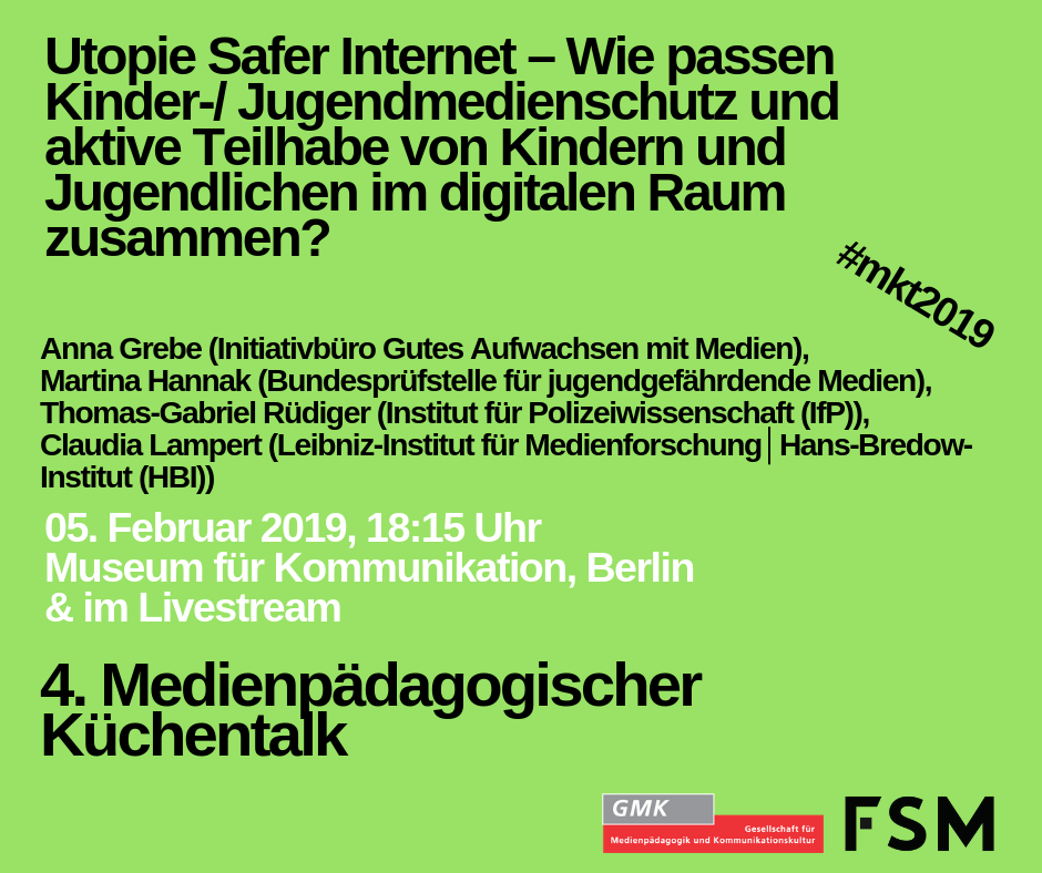 Medienpädagogischer Küchentalk #4 zum Safer Internet Day