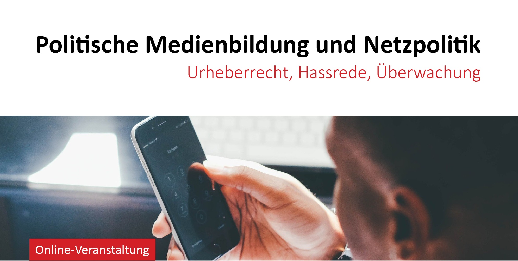 Politische Medienbildung und Netzpolitik - Online-Konferenz