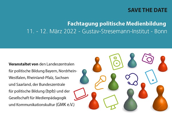 SAVE THE DATE: Fachtagung "Politische Medienbildung? Perspektiven für politische Bildung und Medienpädagogik"