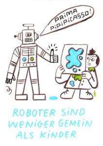 Foto vom Graphic Recording des 39. Forums Kommunikationskultur in Potsdam. Gezeichnet von Julia Kluge.