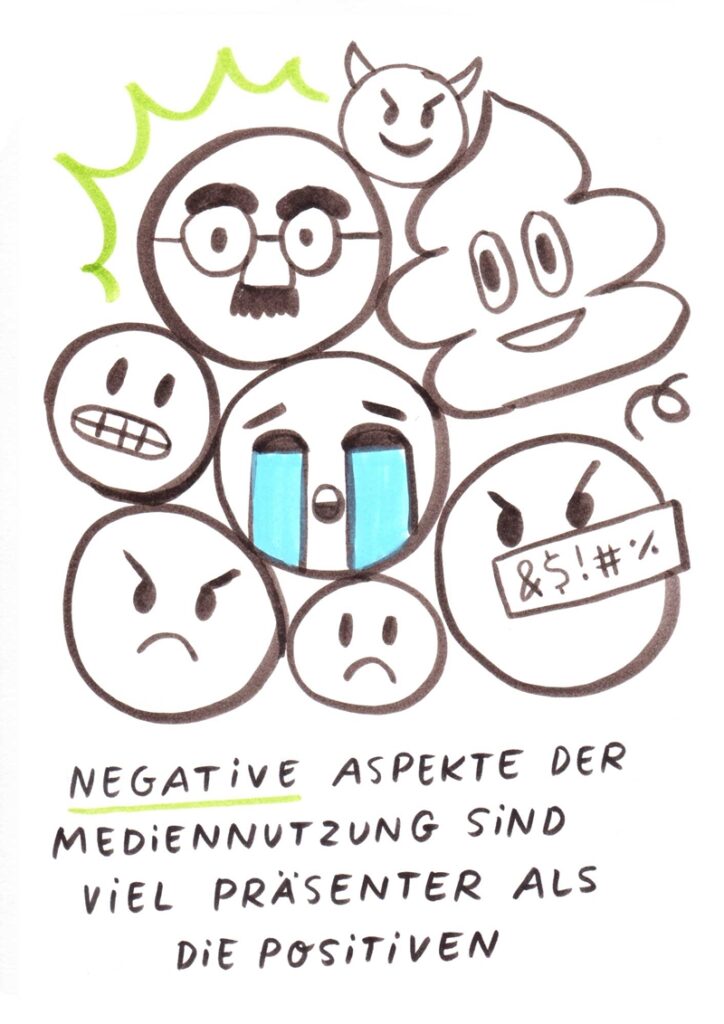 Foto vom Graphic Recording des 39. Forums Kommunikationskultur in Potsdam. Gezeichnet von Julia Kluge.