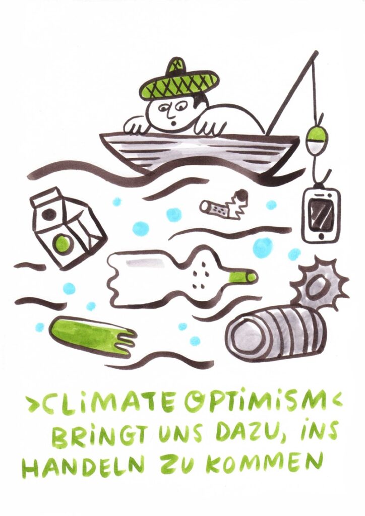 Foto vom Graphic Recording des 39. Forums Kommunikationskultur in Potsdam. Gezeichnet von Julia Kluge.