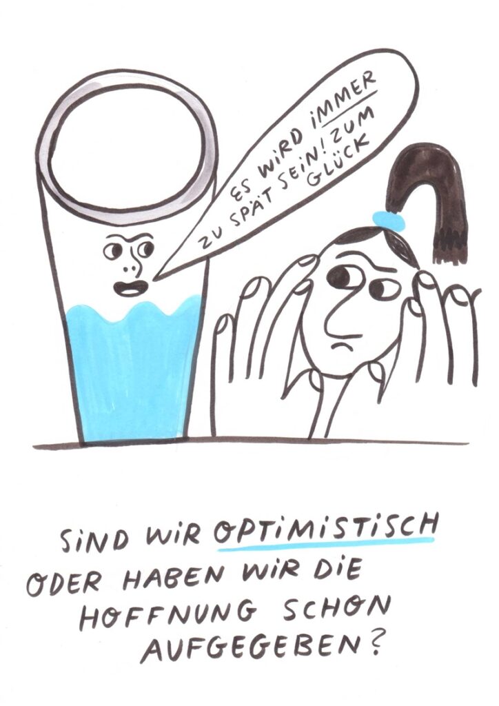 Foto vom Graphic Recording des 39. Forums Kommunikationskultur in Potsdam. Gezeichnet von Julia Kluge.