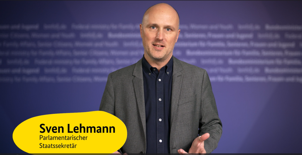 Sven Lehmann, Parlamentarischer Staatssekretär bei der Bundesministerin für Familie, Senioren, Frauen und Jugend und Beauftragter der Bundesregierung für die Akzeptanz sexueller und geschlechtlicher Vielfalt