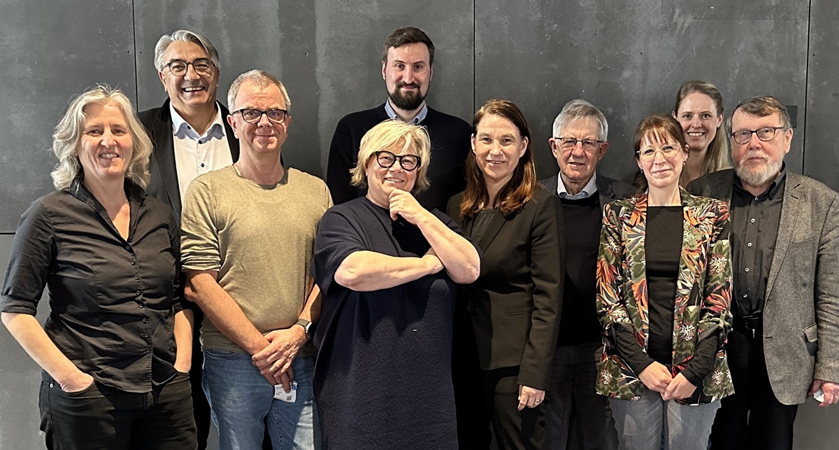 Kuratoriumssitzung Februar 2023 mit Sabine Eder, Jochen Fasco, Rüdiger Fries, Annette Kümmel, Eik-Henning Tappe, Sabine Frank, Jürgen Doetz, Nadine Berlenbach, Friederike von Gross, Dieter Wiedemann