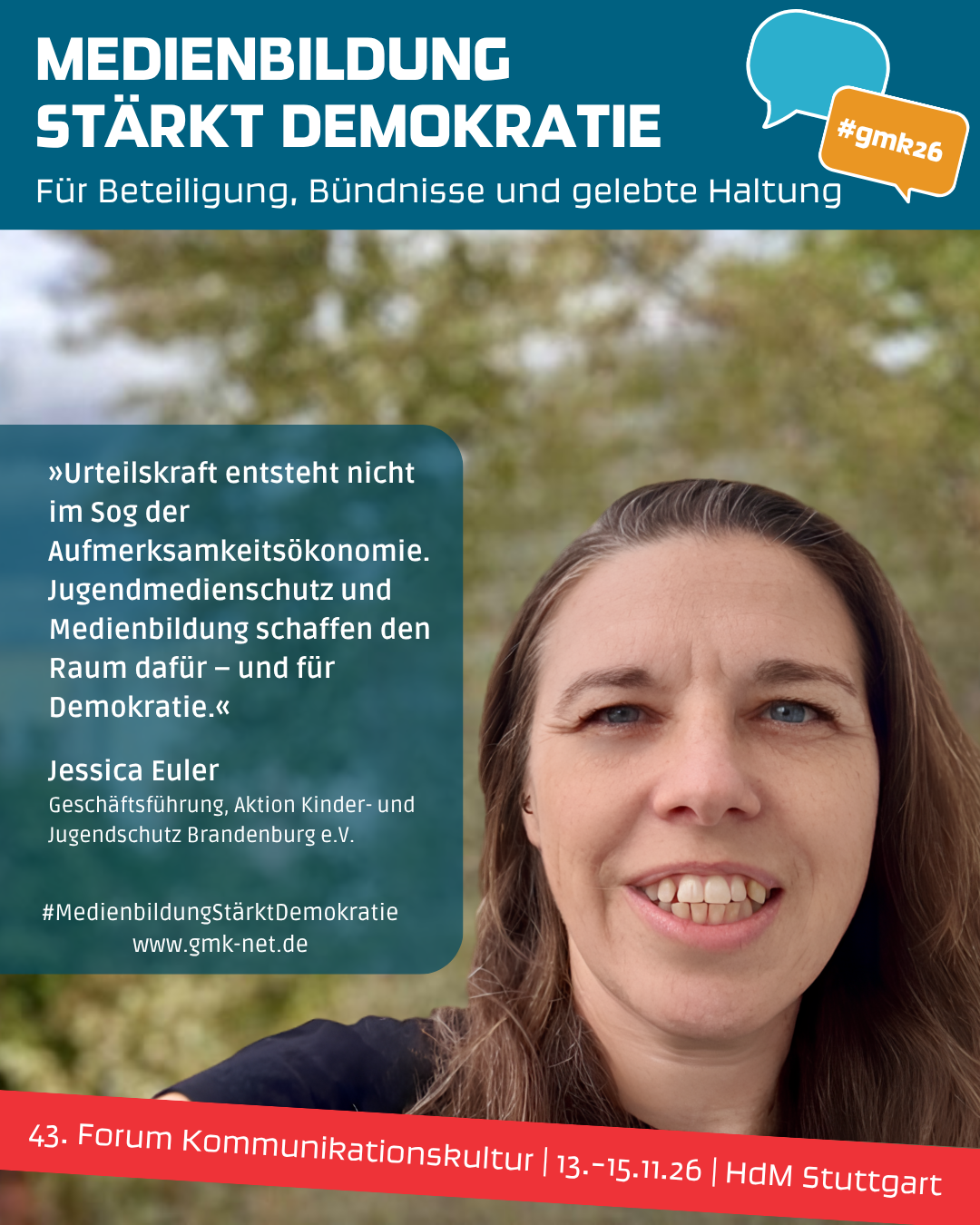 Forum-Kampagne 2026 Jessica Euler