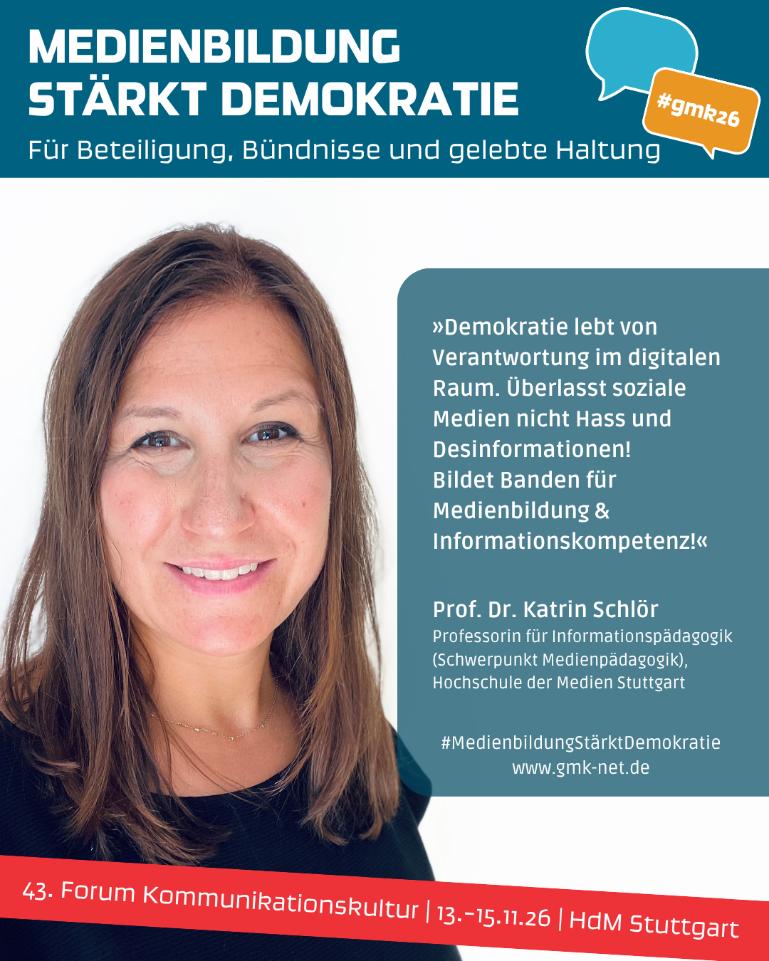 Forum-Kampagne 2026 Katrin Schlör